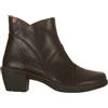 Jungla Ankle Boots Tronchetti Donna con Zip Laterale Pelle Nera Tacco 5 cm (Sistema Taglie Calzature EU, Adulto, Donna, Numero, Media, 41)