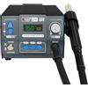 QDTimes P8 Stazione di rilavorazione ad aria calda 1000W 100-500°C LCD 3 canali di | Stazione di rilavorazione ad aria calda P8, 1000W, 100-500°C, display LCD a colori, 3 canali di memoria