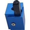 CARMOTTER Scalpello ad angolo retto per incavi squadrati per cerniere, in acciaio al carbonio e legno, 78 mm, per installazione su porte (oro)