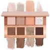 MIA Makeup Palette ombretti Spicy Naked 8 Colori, Ombretti Matte, Glitter e Shimmer, Alta Pigmentazione e Facile Sfumabilità