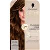 Creme Supreme Schwarzkopf Supreme Coloration 6 - 68 marrone caramello chiaro (182 ml), colore permanente per capelli con siero e maschera per capelli protegge dai danni visibili, per una copertura grigia al 100%