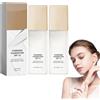 Rakiuty SPF15 Fondotinta Cambia Colore Impeccabile,Fondazione per Trucco che Cambia Colore,Fondotinta Coprente Professionale,Texture Idratante,Coprenza Naturale,Effetto Uniforme e Luminoso a Tenuta
