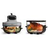 DREAME - FRYERTP60 Tasti Singolo Indipendente 1500 W Friggitrice ad Aria Calda in Vetro 5 in 1Capacità 2.5/4.5 Litri Temperatura Max 200 °C