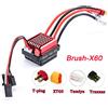 Readytosky Regolatore di velocità elettrico ESC spazzolato 60A 6V/2A BEC per 1/10 RC Car TRX TRX4 TRX6 D90 HSP Redcat 4WD Truck Monster Crawler