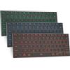 Rii Tastiera Bluetooth Rii X9, tastiera wireless con retroilluminazione RGB, custodia per iPad Pro, iPad Mini, iPad Air, tablet, Surface, PC.