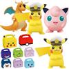 TAKARA TOMY Scatola di Caramelle Pokémon, Decorazioni per Feste di Compleanno, Sacchetti Regalo in Carta Pikachu, Scatola Regalo con Manico Pokeball, Bomboniere per Baby Shower e Feste per Bambini