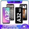 AUMOOK Display LCD Per Samsung Galaxy A32 4G 5G A325 A326 Touch Screen Digitizer Assembly Con Telaio Display Dello Schermo LCD parti di riparazione