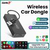 Carlinkit Dongle wireless CarPlay e Android Auto con mirroring dello schermo WiFi BLE per Android Car Multimedia Android e iOS