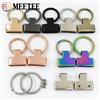 Meetee 2/5/10 pezzi fibbia O-ring in metallo per portachiavi ciondolo nappa tappo 20/24mm borsa tracolla estremità clip chiusura connettore cintura gancio a vite