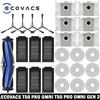 ECOVACS Ricambi e accessori per robot aspirapolvere ECOVACS T50 PRO OMNI / T50 PRO OMNI GEN 2: spazzola laterale principale, filtro HEPA, panno per la pulizia, sacchetto per la polvere.
