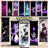TAKARA TOMY Mewtwo Decorazioni Pokémon Scroll, Alta qualità, Alta - Dettaglio per le camerette dei bambini, Resistente allo sbiadimento nelle scene psichiche