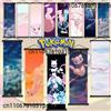 TAKARA TOMY Mew Pokémon Scroll Decor, tessuto resistente, mostra scenari fantasy, per Mew - stanze a tema, festa visiva di alta qualità