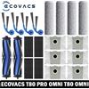ECOVACS T80 PRO OMNI / T80 OMNI Robot Aspirapolvere Pezzi di ricambio Spazzole laterali principali Panni per mocio Filtri HEPA Sacchetti per la polvere Accessori