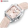 CURREN Orologio da donna per infermiera Orologi da polso con quadrante facile da leggere Orologi con cinturino in silicone Orologi da infermiera di seconda mano e 24 ore