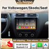 Hizpo Carplay Android 14 Autoradio Per Volkswagen Skoda Octavia Golf 5 6 Touran Passat B6 Polo Jetta 4G 360Cam di Snapdragon6115