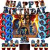 Potdemiel Set Decorazioni per Festa di Compleanno Avatar 3 Palloncini Avatar Fuoco e Ceneri Topper per Torta Striscione Accessori per Baby Shower Regali per Bambini
