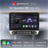 Junsun Autoradio Junsun 10.1' per Hyundai I30 2017 2018 con CarPlay Wireless, Android Auto, sistemi intelligenti, schermo IPS touch con pulsanti fisici, DSP, navigazione GPS, WiFi, DAB+, RDS, FM/RAM, BT,