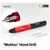 DSPIAE AT-MHD Mobius Mandrino a mano con cuscinetti doppi e impugnatura antiscivolo per foratura di modelli Gunpla, personalizzazione e progetti fai-da-te
