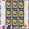 Bandai One Piece x BVB TCG Collaborazione ST13-003 Carte Monkey D. Luffy Texture Full-Art Foil Cards di alta qualità Proxy