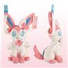 DUODUOBAO Peluche Pokemon Sylveon - Giocattolo Morbido e Delicato sulla Pelle, Regalo Sicuro per Bambini e Fan di Pokemon