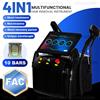 MYOSLIM Macchina Professionale 4 in 1 per la Rimozione dei Peli con 10 Barre, Laser a Diodi 808nm, IPL, RF per Ringiovanimento della Pelle e Rimozione dei Tatuaggi per Viso e Corpo