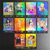 Bandai 10 Pezzi Carte One Piece DON DIY TCG OPCG Giapponesi JINBE RORONOA ZORO LUFFY USOPP FRANKY Carte Collezionabili Anime Testurizzate Giocattoli