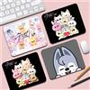 Potdemiel Kpop Stray--kids S-skzoo Tappetino per mouse da gioco con cartoni animati, per tappetino per mouse da gioco di piccole dimensioni, tappetini per mouse per tastiera da gioco, scrivania per computer