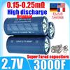 DIANKAISHOU 1-72 Pezzi Supercondensatore 2.7V 3000F per Fai da Te 12V 24V 48V, Avviamento Auto EV RV, Saldatrice a Punti, Audio LS