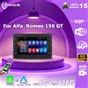 naviunit Autoradio Android 15 con Carplay Wireless 8G 128G per Alfa Romeo 159 GT, Stereo Auto Bluetooth con Schermo da 7 Pollici, Lettore Multimediale e Navigatore GPS