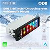 MEKEDE OD8 6.86" 1280*480 1 DIN Lettore MP5 Autoradio Wireless CarPlay Android Auto Lettore multimediale 1 DIN FM Autoradio Stereo IPS Display touch screen AUX USB Type-C Plug Autoradio