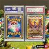 Bandai 2024 Pokemon SV8a Umbreon EX SAR Cappello Grigio Stampa Artistica Completa Olografica - Segnalibro/Collezione a Tema TCG di Alta Qualità JPN