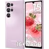 OUKITEL OUKTIEL C61 Smartphone Android 15, 16GB+128GB/1TB Telefono Cellulare, Viola | 5150mAh Smartphone Gaming, 13MP Cellulari e Smartphone, Octa Core Cellulare, Dual SIM/Face ID/Fingerprint/OTG
