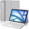 FOGARI Cover Tastiera Per iPad Air 11/ 5ª/4ª generazione e iPad Pro 11 | Custodia Tastiera Bluetooth Rimovibile per iPad Air 11 M4 2026/M3 2025/M2 2024, Keyboard Wireless Portatile, Grigio