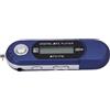 ANGGREK Retro USB MP3 Player with Display, 32GB Expandable Storage, Blue | LCD Screen for Music Listening, Portable Design, FM Radio Included