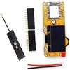 Nuiorfty WiFi Test Deauther ESP8266 Scheda di sviluppo programmabile con software display OLED da 1 3 pollici Antenna 2dB integrata