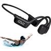 Generico Beatosync Cuffie Bluetooth Nuoto, Auricolari Impermeabili per Nuoto Beatosync, Cuffie a Conduzione Ossea Di Alta Qualità, Auricolari Wireless Bluetooth per La Corsa E Ilnuoto (black)