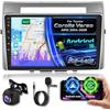 ETLFUCyber Android Autoradio per Toyota Corolla Verso AR10 2004-2009 con Senza Fili Carplay e Android Auto, Autoradio Touch Screen HD da 9 pollici con GPS/WiFi/Bluetooth/EQ/FM RDS