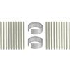 SUEEWE 20X Punte di Ricambio per One By Wacom & Wacom Bamboo Intuos (Pro), Felt | per Intuos 5&4&3/Intuos Pro(PTH-451/651/851)/Cintip/Cintip Companion 1&2&Hybrid/Cintip 13H, CTE-,MTE-,CTL-,CTH- Serie
