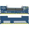 Bolwins A91 Bolwins DDR4 SO-DIMM a DDR4 UDIMM adattatore scheda computer portatile RAM a desktop PC convertitore memoria modulo test 6 strati PCB compatibile per diagnostica manutenzione scheda madre