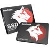 Bestoss SSD SATA da 512 GB - Unità solida interna da 2,5, 6 Gb/s | Flash TLC NAND, prestazioni stabili; si adatta a desktop, laptop, NAS; ideale per giochi e lavoro in ufficio