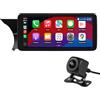 CHARGONIC Autoradio Android 10.25 GPS per Mercedes Classe C W204 2011-2014 NTG 4.5 | Per Classe C W204 C180 C200 C220, Wireless CarPlay Android Auto, Touch Screen, Bluetooth, DSP, 4G, FM AM RDS, Camera, 8+128GB