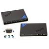 KALEA-INFORMATIQUE Convertitore industriale Ethernet RJ45 TCP IP per 4 porte seriali RS232 DB9 con POS 5V. Chipset SUNIX DPL2000Q (DPKS04HP0)