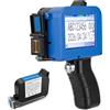 YUZINO Stampante a getto d'inchiostro portatile con 42ML Cartuccia, asciugatura ultra rapida (<1s su cartone), 1-4 linee, altezza 2-12,7mm, 16H, macchina di codifica a getto d'inchiostro portatile per data