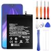 VUXYIT BN46 - Batteria di ricambio compatibile con Xiaomi Note 8 / Note 8T / Redmi 7, con kit di attrezzi di riparazione