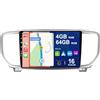 BXLIYER Android 14 IPS Autoradio Per KIA KX5 / Sportage 4 (2016-2019) - [2G+32G] - Senza fili CarPlay + Android Auto - GRATUITI Camera - DAB Volante 4G Bluetooth WiFi Fast-Boot DSP - 9 Pollici 2 Din