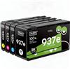 Timink 937XL Cartucce d'inchiostro (Con chip) Compatibili con HP 937e Cartucce | Multipack für HP 937 Patronen für HP officejet pro 9110b für HP OfficeJet Pro 9110b 9120b 9130b 9720 9730 9120e 4er-Pack
