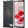 OUKITEL OUKTIEL C61 Smartphone Android 15, 16GB+128GB/1TB Telefono Cellulare, Nero | 5150mAh Smartphone Gaming, 13MP Cellulari e Smartphone, Octa Core Cellulare, Dual SIM/Face ID/Fingerprint/OTG