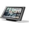 Tabdoq Supporto da tavolo professionale per Samsung Galaxy TAB A11+ da 11, custodia sicura in metallo per tablet verticale e orizzontale, per POS e uso aziendale, nero