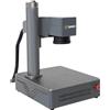 PEIXU Incisore Laser a Fibra da Tavolo 20W Area Lavoro 110x110mm Messa a Fuoco Automatica Macchina Marcatura Laser per Ferro Acciaio Rame Alluminio e Metalli Vari