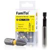 FamlTol 20 Pezzi Punte Avvitatore PH2 25mm con 1 porta inserti magnetico 1/4 Inserti Magnetici Esagonali PH2, Punta a Croce per Avvitatore, Edilizia, Lavorazione Del Legno e Riparazione Auto